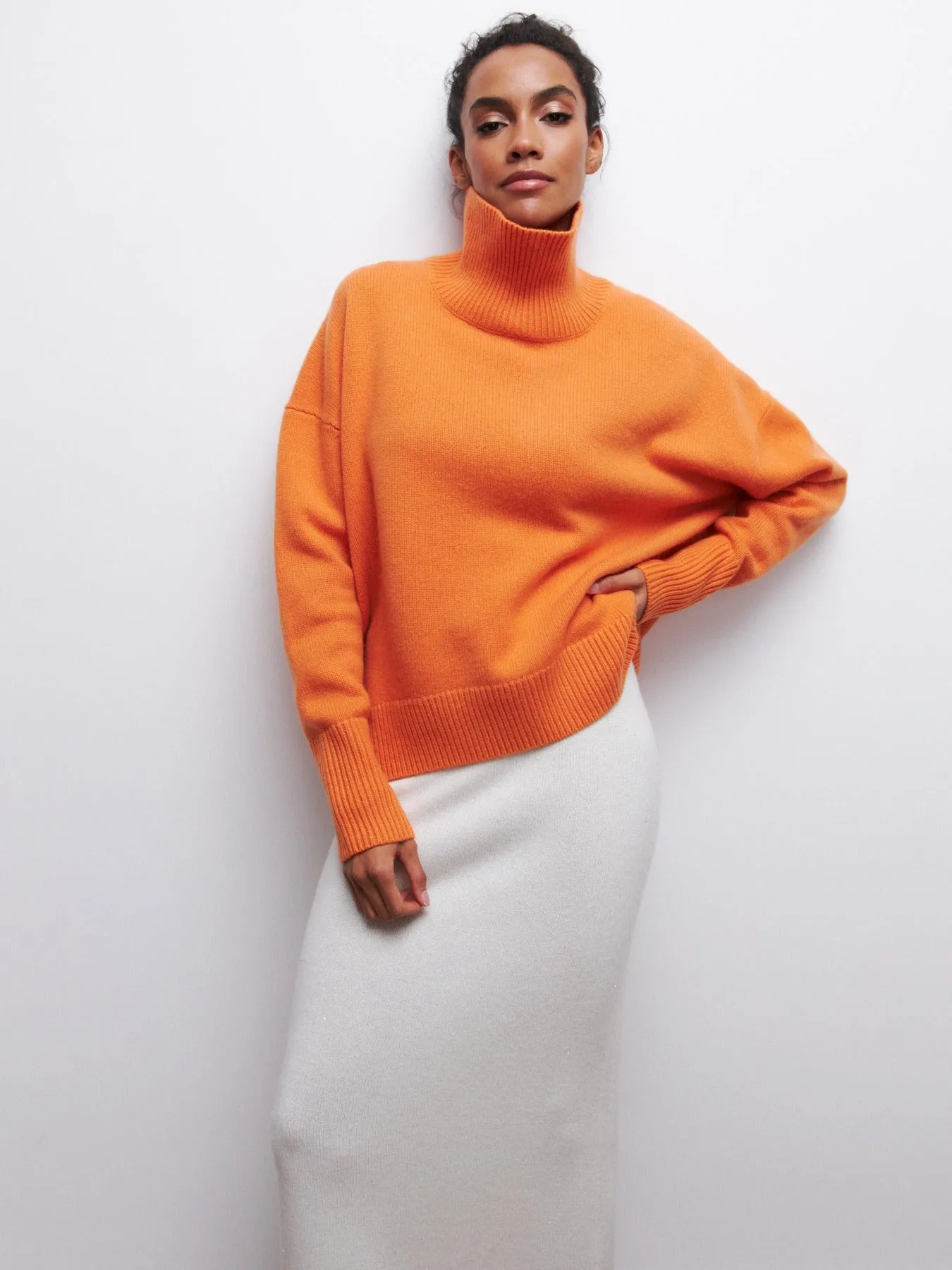 Diane High Neck Mesh Blouse