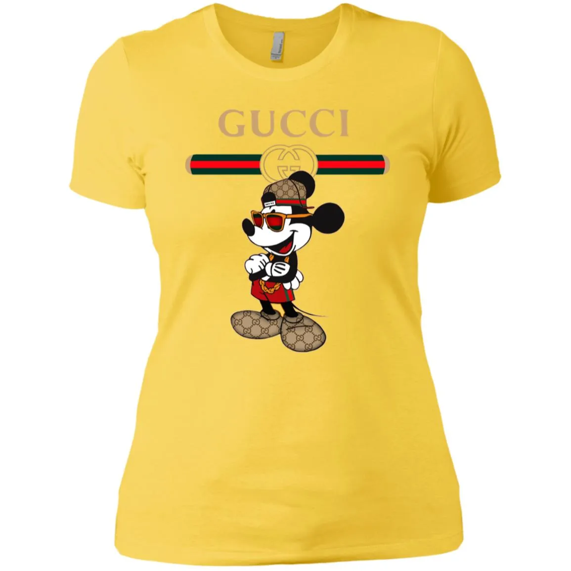Gucci Mickey New Style T-shirt Women Cotton T-Shirt