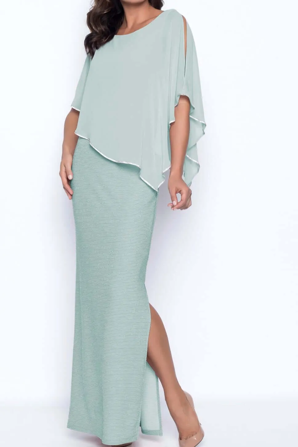 Lyman Dress Style 179257-AQUA Aquamist