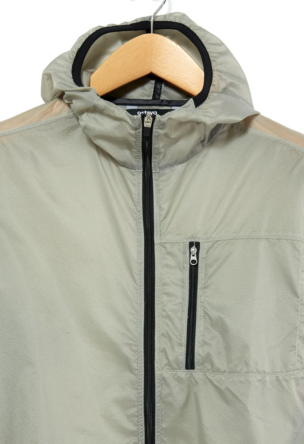Ostrya Skarn Men's Windbreaker Jacket - Pale Mist