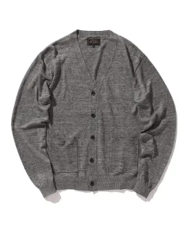 Solid Color Linen Cardigan